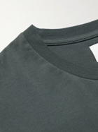 7 DAYS ACTIVE - Logo-Print Organic Cotton-Jersey T-Shirt - Black