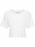 LES TIEN - Crop Cotton T-shirt