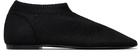 Proenza Schouler Black Glove Knit Loafers