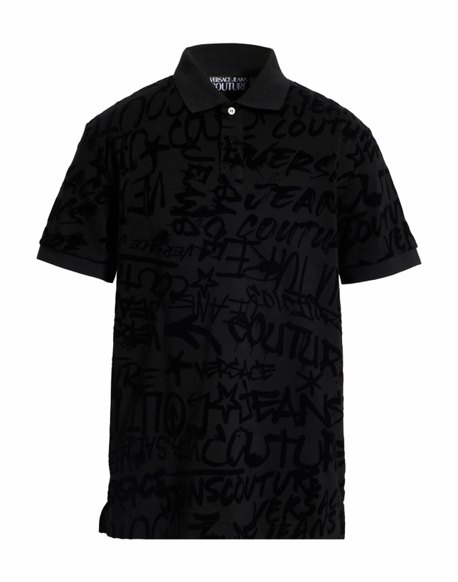 Photo: Versace Jeans Couture Mens Polo shirt in Black
