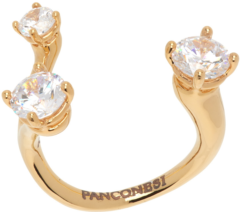 Panconesi Gold Constellation Trinity Ring