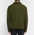 Acne Studios - Wool-Blend Half-Zip Sweater - Men - Army green