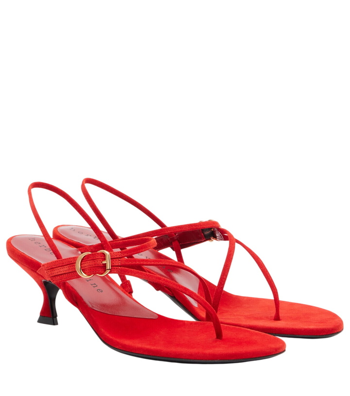Photo: Herbert Levine Starry Eyed 50 suede sandals