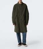 A.Presse Wool and cotton parka