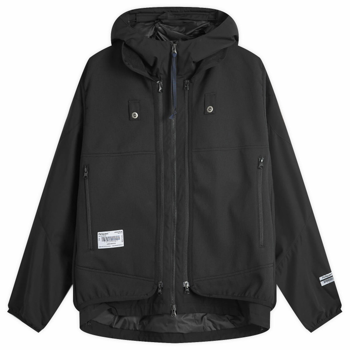 Photo: Poliquant Men's Layering Jackcet with Built In Vest in Black