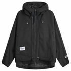 Poliquant Men's Layering Jackcet with Built In Vest in Black