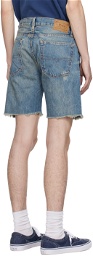 Polo Ralph Lauren Blue Vintage Classic Fit 8 Denim Shorts