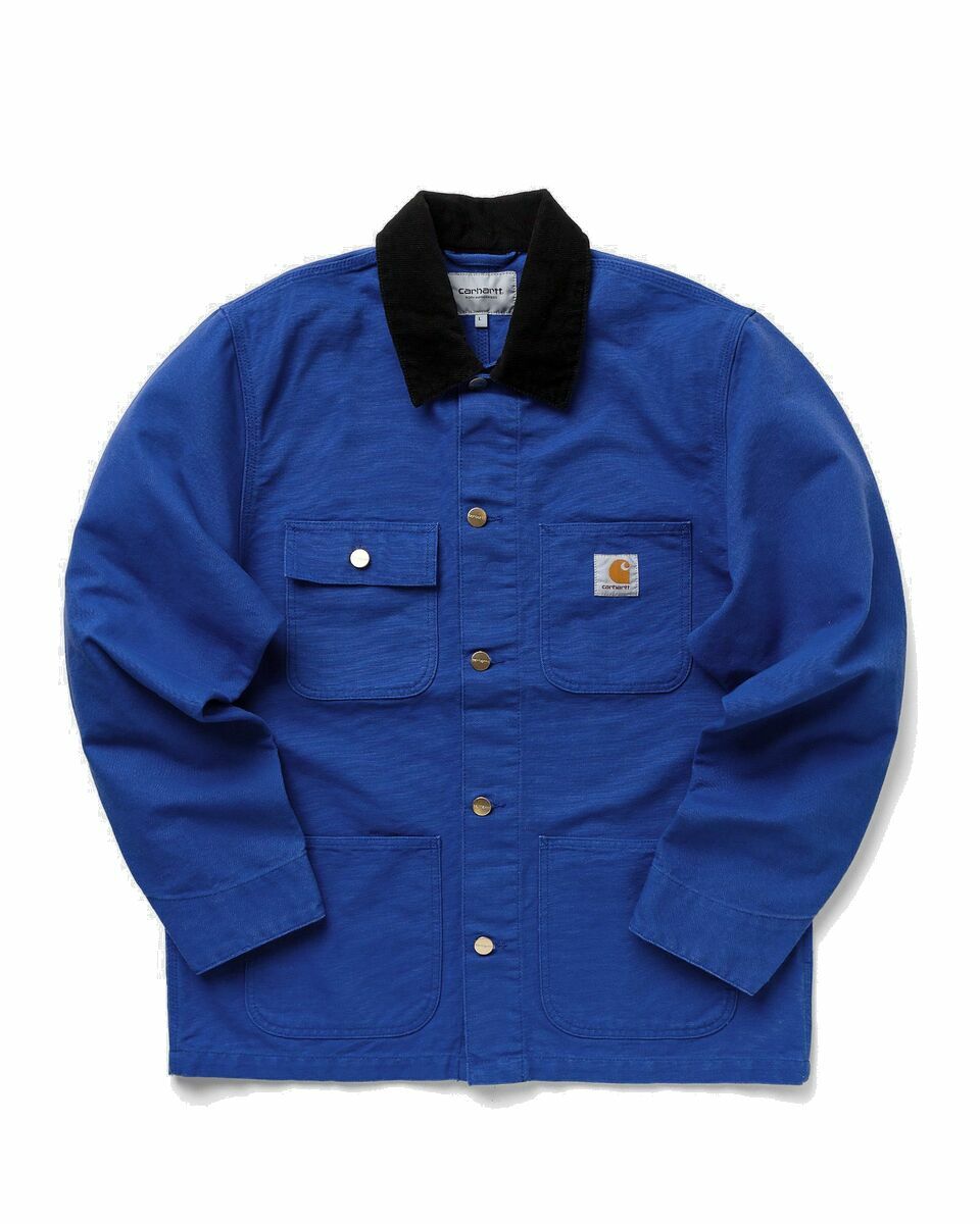 Photo: Carhartt Wip Michigan Coat Blue - Mens - Overshirts