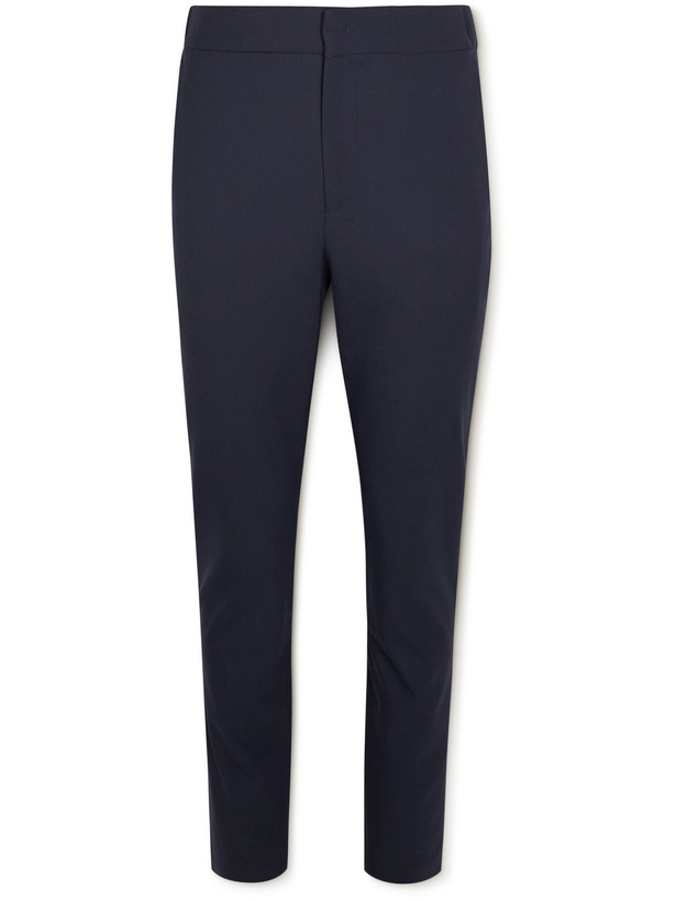 Photo: LORO PIANA - Leisure City Stretch Virgin Wool Trousers - Blue