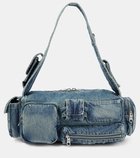 Balenciaga Superbusy Small denim crossbody bag