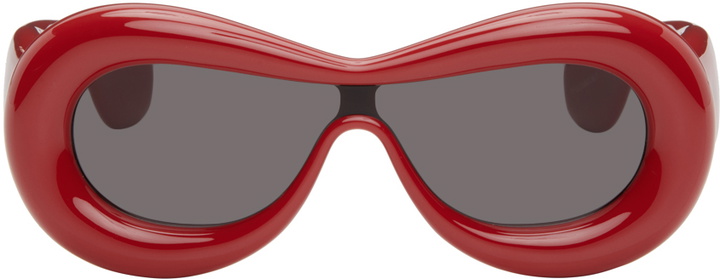 Photo: LOEWE Red Inflated Sunglasses