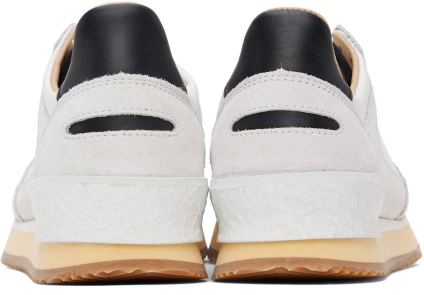Spalwart White & Gray Dash Sneakers