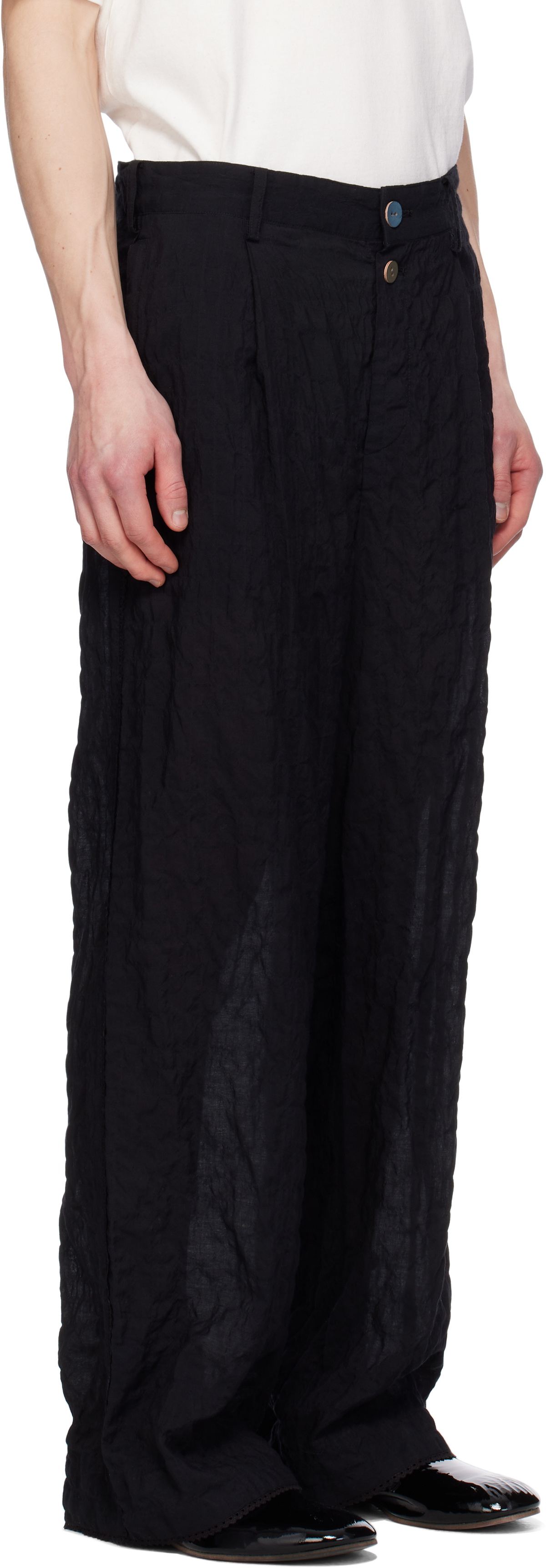 UNDERCOVER Black UC1E4504 Trousers