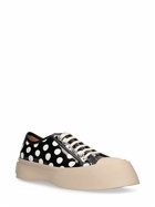 MARNI - Dot Print Leather Low Top Sneakers