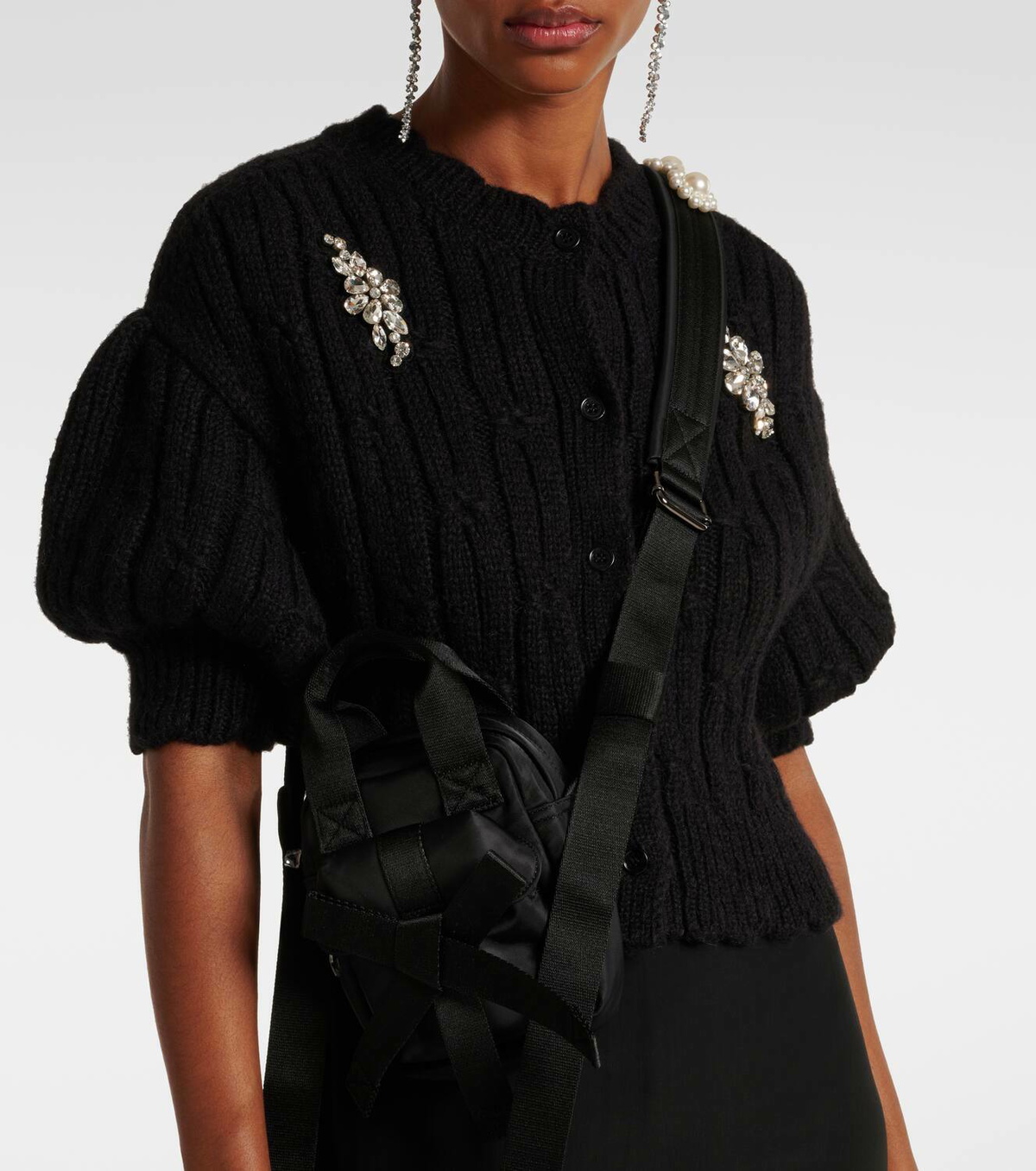 Simone Rocha Mini beaded crossbody bag Simone Rocha