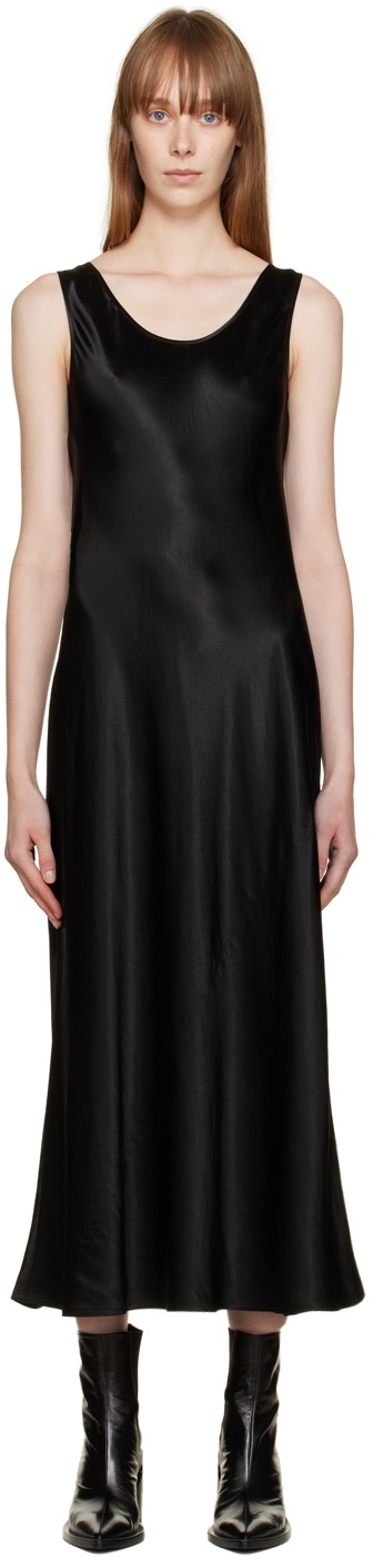 Max Mara Leisure Black Ares Midi Dress
