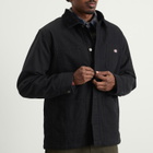 Dickies Men's Lined Canvas Chore Jacket in Black