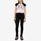 Maisie Wilen Women's Slinky T-Shirt in Pink/Black