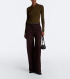 Vince Fixed jersey wrap top