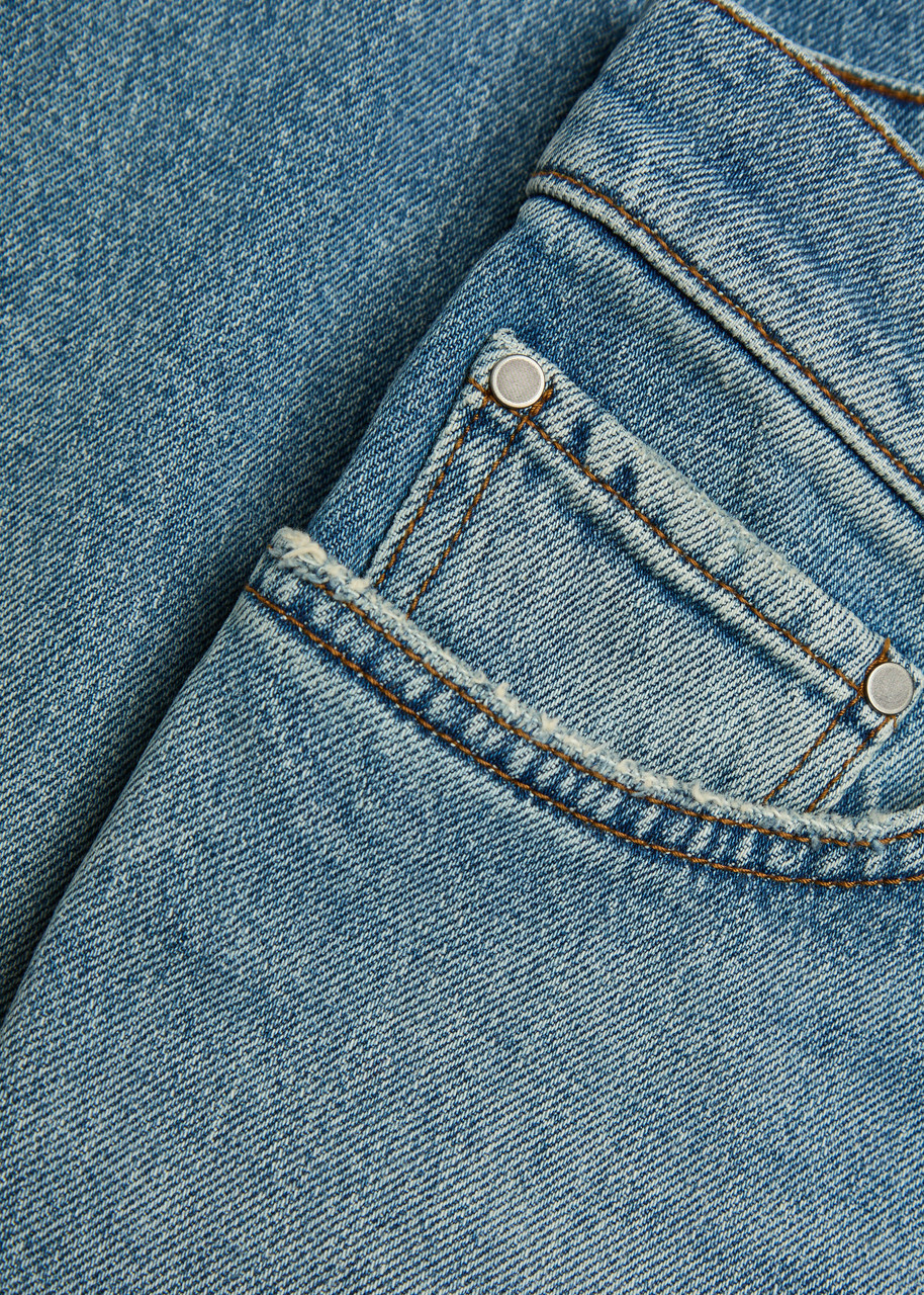 Lardini Relaxed Tapered-leg Jeans Denim