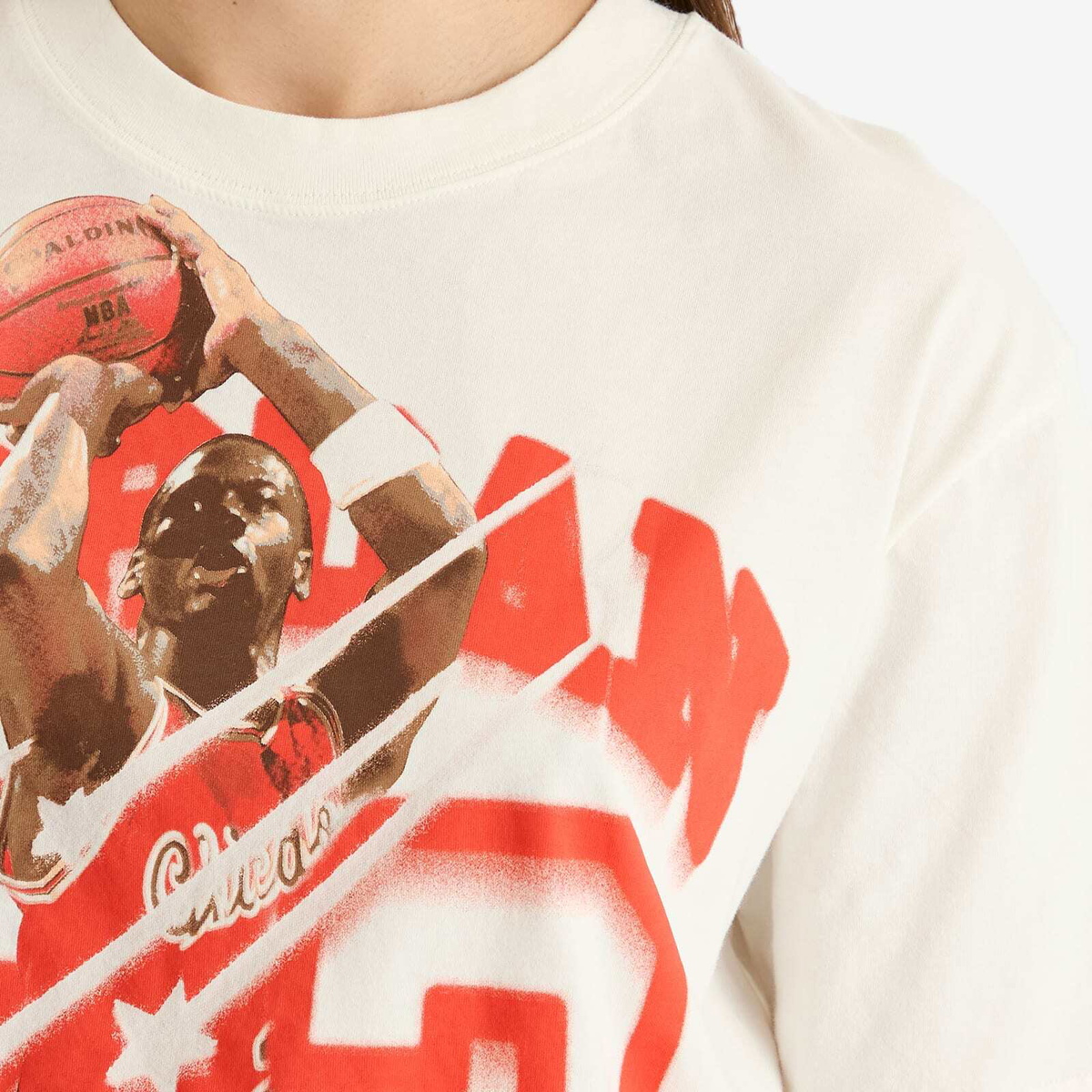 Air Jordan Women's W Graphic T-Shirt in Sail