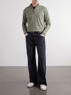Peter Millar - Excursionist Merino Wool-Blend Jersey Half-Zip Sweater - Green