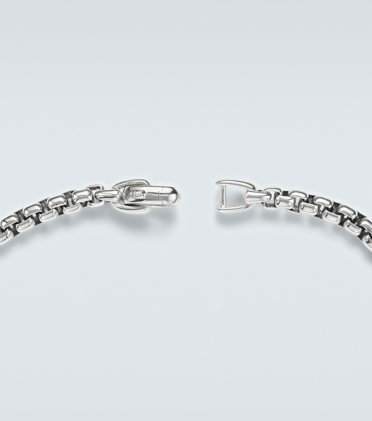 David Yurman Cross Station sterling silver bracelet