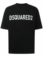 DSQUARED2 - Loose Fit Logo Printed Cotton T-shirt