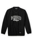 Neighborhood - Logo-Print SHELTECH Sweatshirt - Black