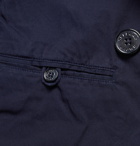 Orlebar Brown - IWC Schaffhausen Halbert Double-Breasted Cotton Jacket - Blue