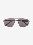 Balenciaga Eyewear Black Aviator-Style Sunglasses