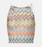 Missoni Zigzag lamé top