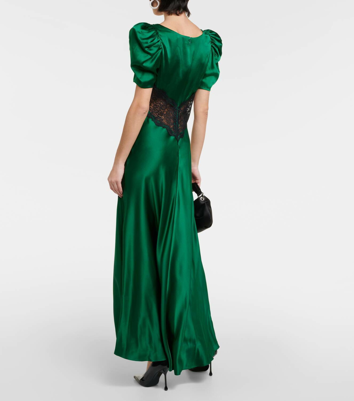 Rodarte Silk lace maxi dress Rodarte