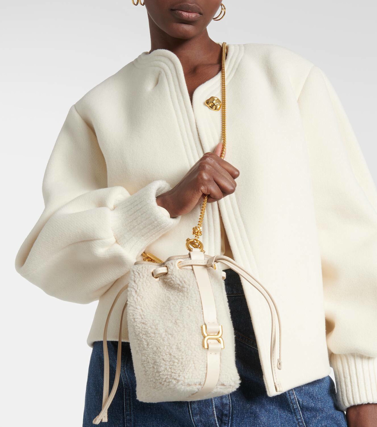 Chloe discount marcie shearling