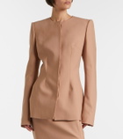 Mugler Wool-blend blazer