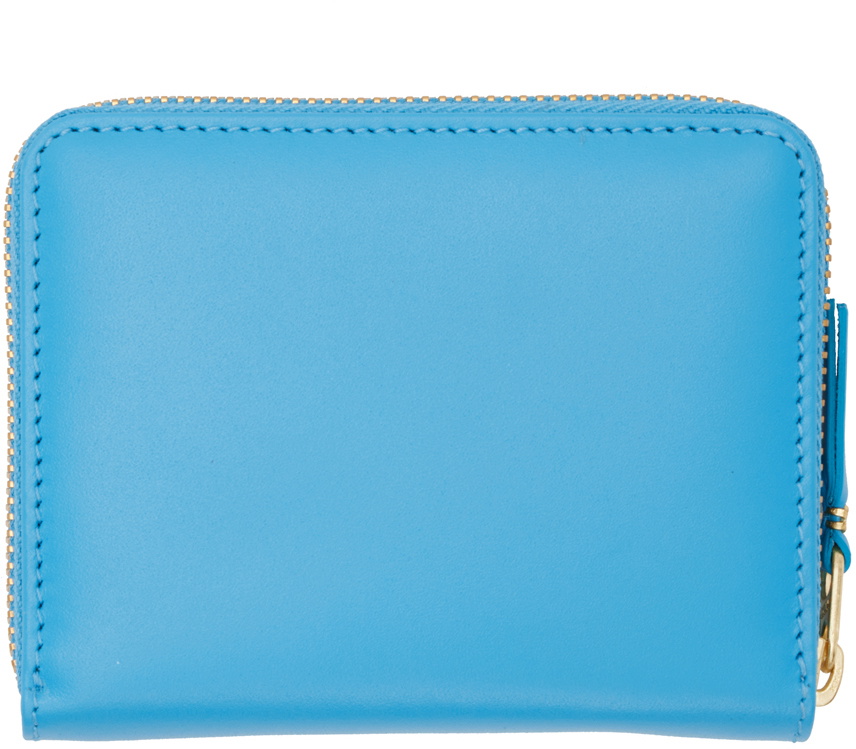 COMME des GARÇONS WALLETS Blue Classic Wallet Comme des Garcons Wallets