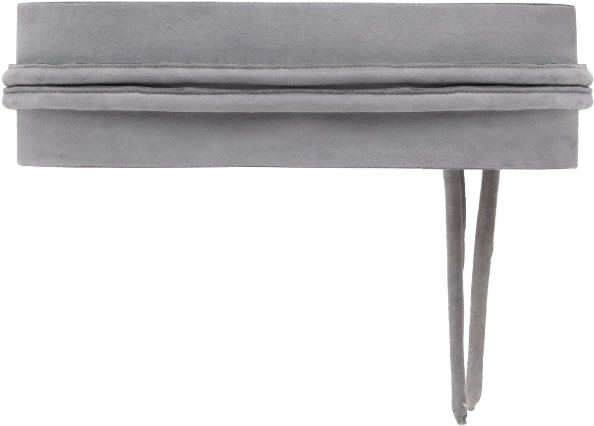 Maryam Nassir Zadeh Gray Obi Belt