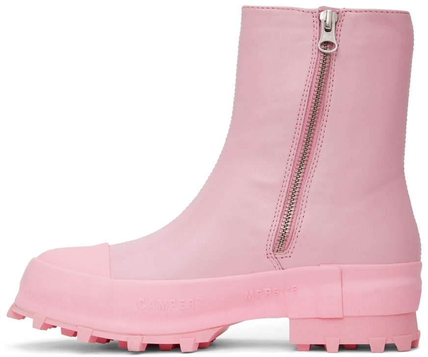 CamperLab Pink Traktori Boots CamperLab