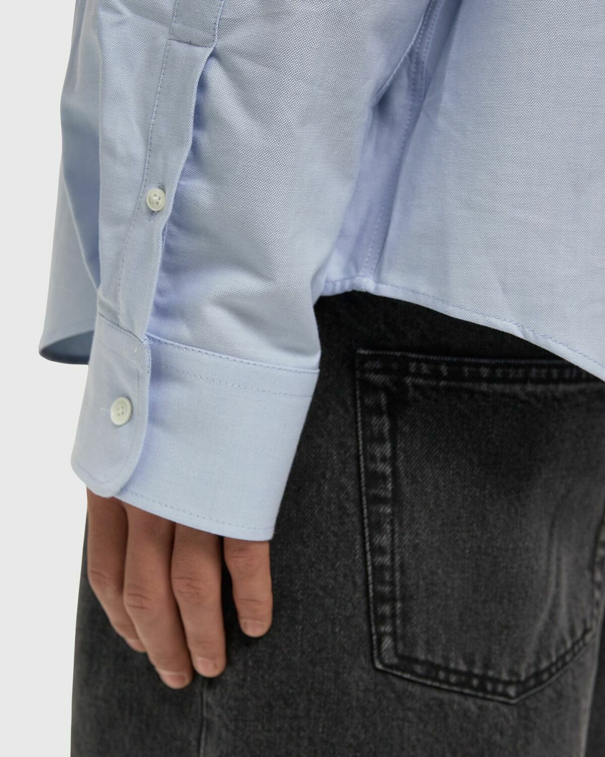 BOXY LONG SLEEVES SHIRT BUTTON DOWN