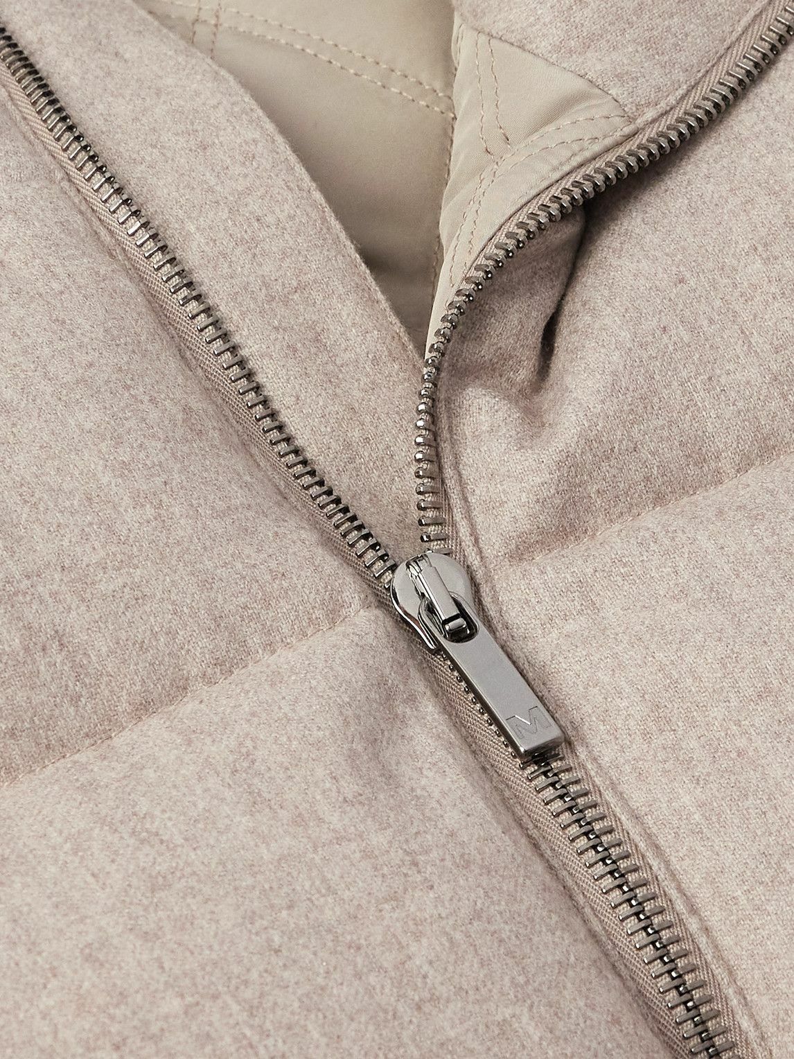 Incotex - Montedoro Quilted Cashmere-Blend Down Gilet - Neutrals
