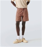 NotSoNormal Cotton canvas shorts