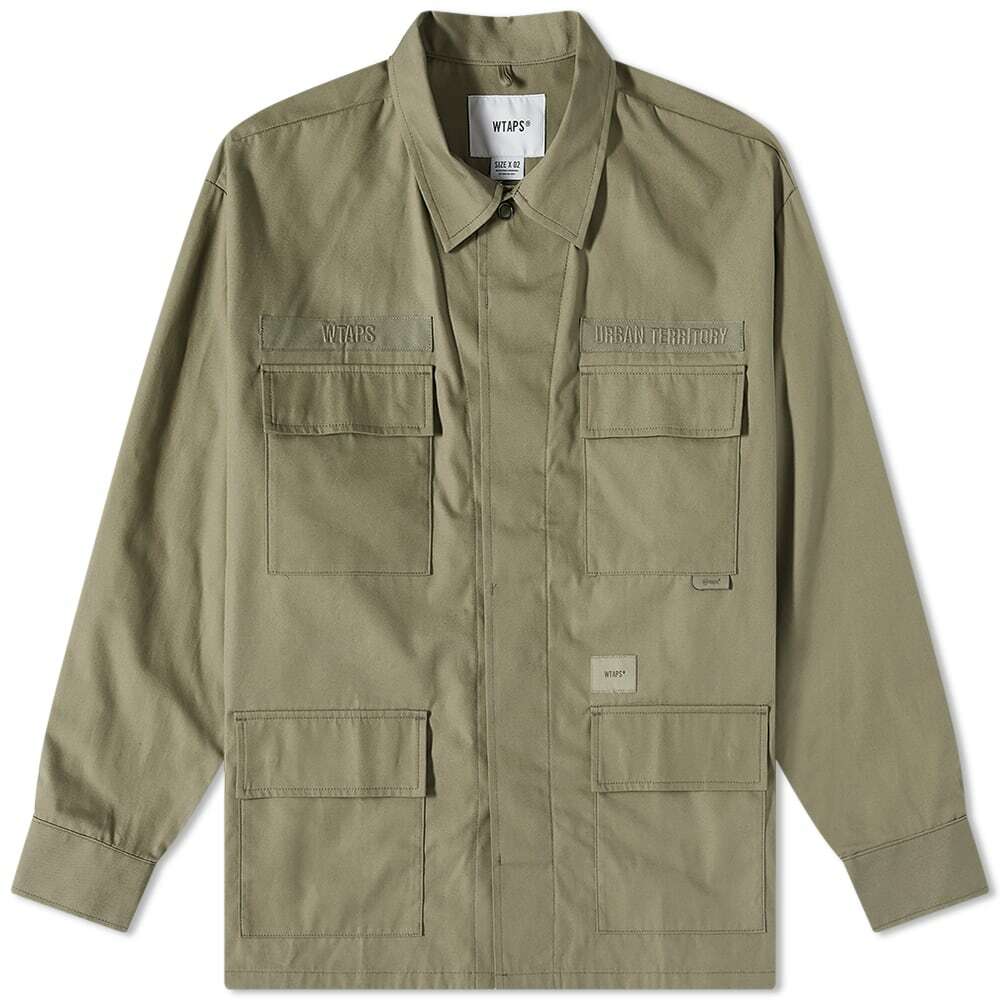 WTAPS Men's Jungle Shirt in Olive Drab WTAPS