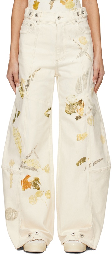 Photo: Feng Chen Wang Off-White Five-Pocket Jeans