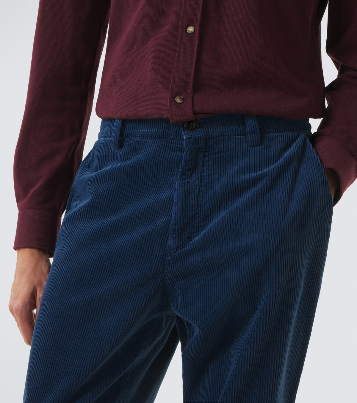 Brunello Cucinelli Cotton corduroy straight pants