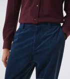 Brunello Cucinelli Cotton corduroy straight pants
