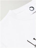 Endless Joy - Macan Printed Organic Cotton-Jersey T-Shirt - White