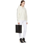 Rag and Bone White Sherpa Fleece Hoodie