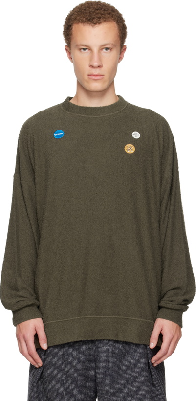 Photo: UNDERCOVER Khaki UP2E4801 Sweater