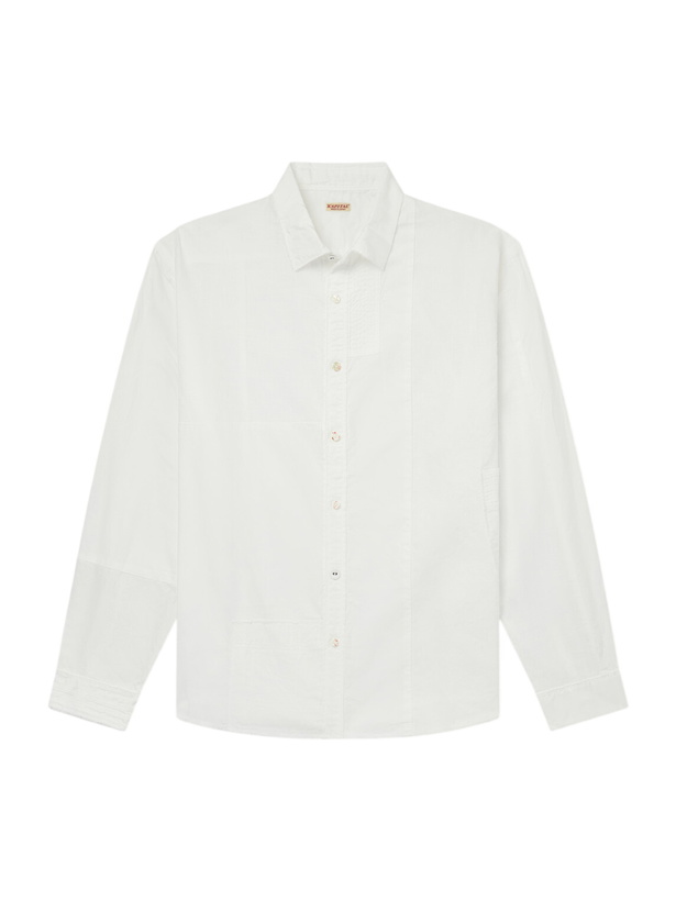 Photo: KAPITAL - Katmandu Cotton and Linen-Blend Shirt - White