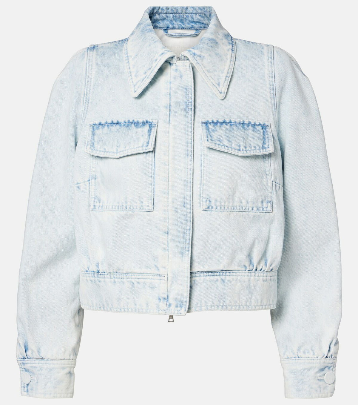 Dries Van Noten Cropped denim jacket